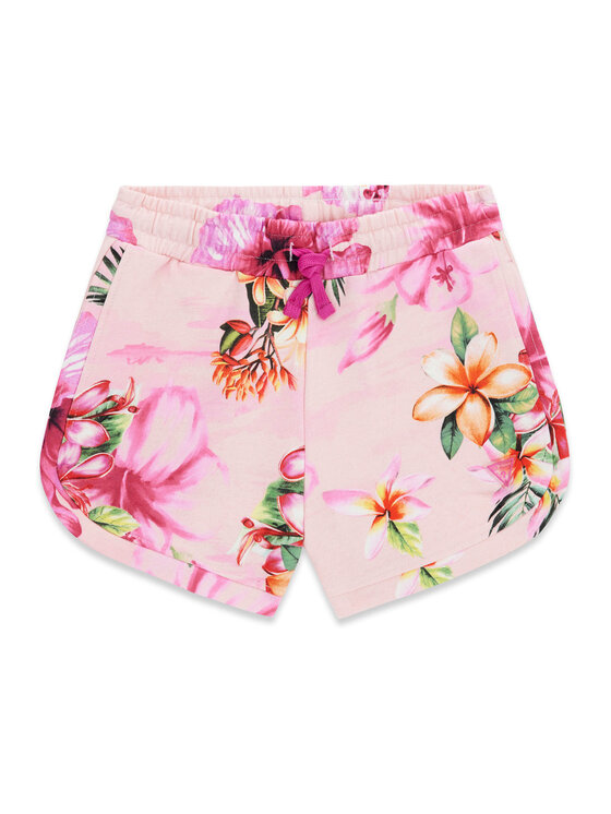 Guess Guess Športové kraťasy J6GD05 KA6R4 Ružová Regular Fit