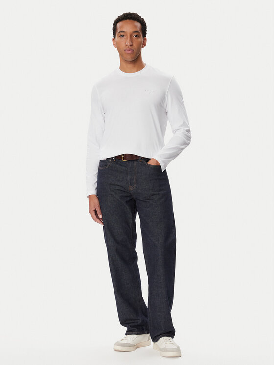 Bugatti Bugatti Longsleeve 8330-25044F Білий Regular Fit
