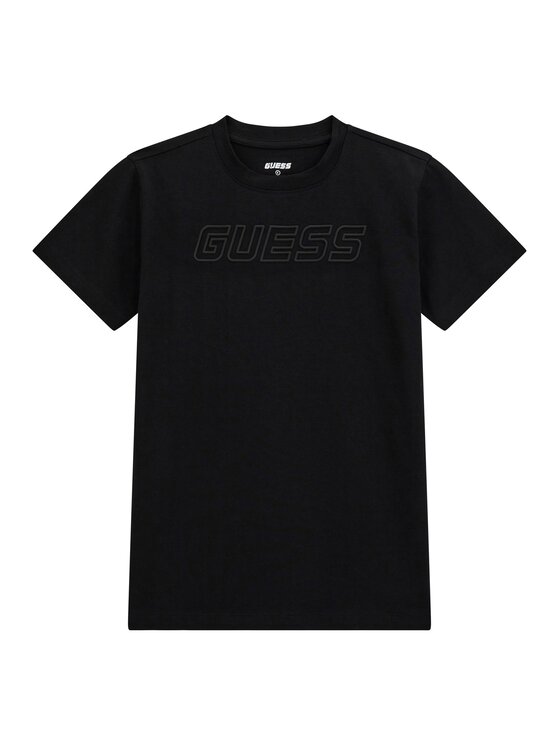 Guess Tricou L5RI37 J1311 Negru Regular Fit