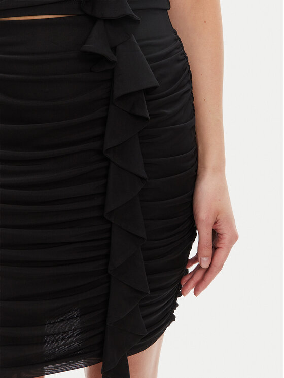Guess Guess Minirock W5YD56 KCZC2 Schwarz Regular Fit
