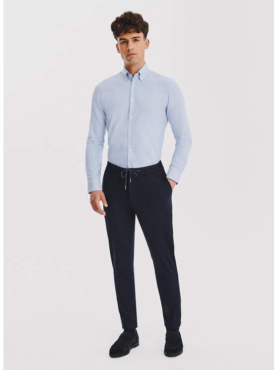 Pako Lorente Pako Lorente Koszula P25WF-1X-007 Niebieski Slim Fit