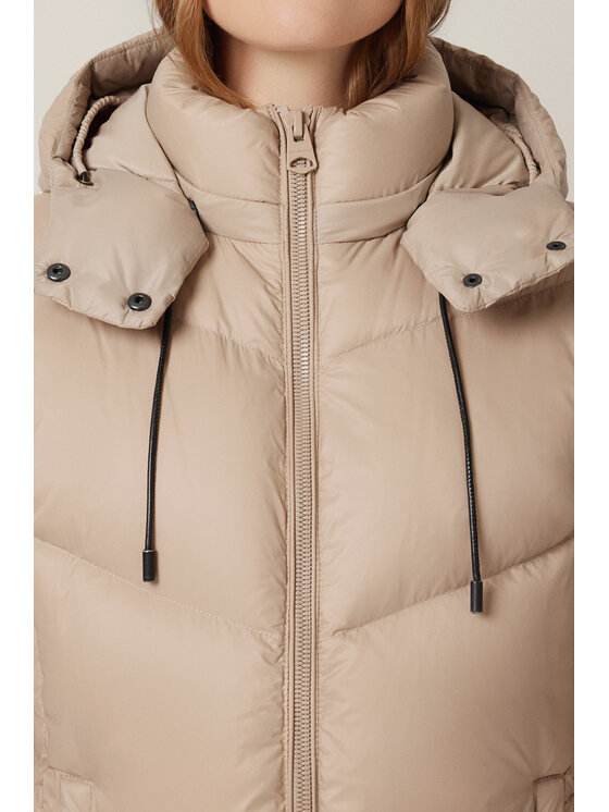 Lancerto Lancerto Kurtka puchowa Makarora KU073225000025 Beżowy Regular Fit