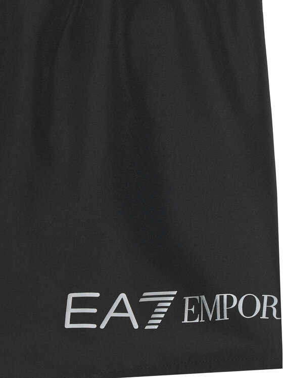 EA7 Emporio Armani EA7 Emporio Armani Pantaloni scurți pentru înot 7B000109 AF13049 MC026 Negru Regular Fit