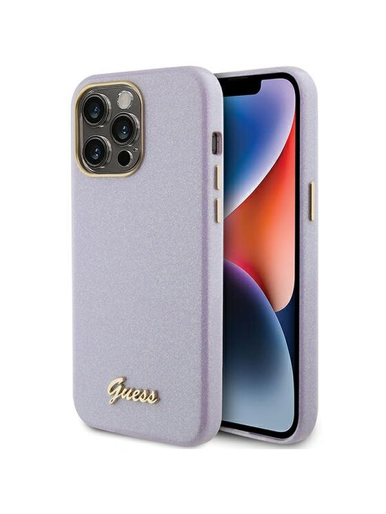 Etui na telefon Guess, Fioletowe, iPhone 15 Pro Max