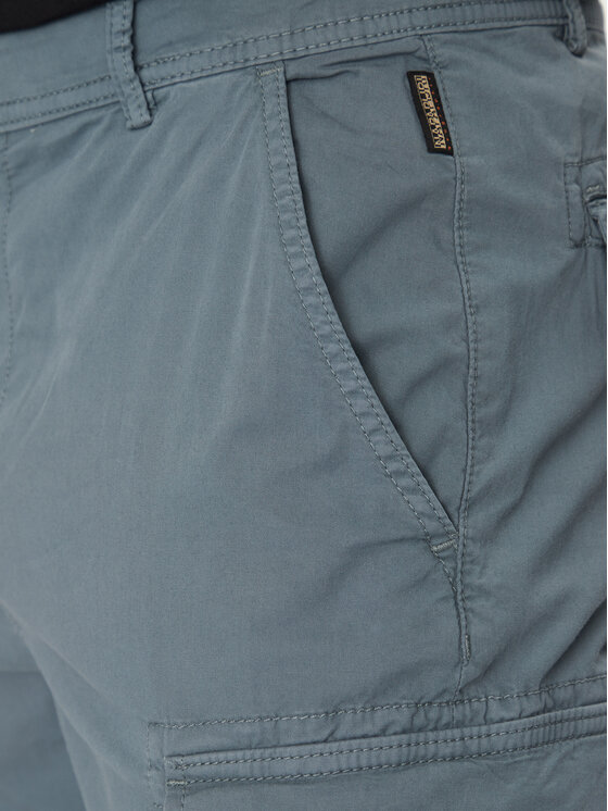 Napapijri Napapijri Stoffhose NP0A4IDQG1Y1 Grau Regular Fit
