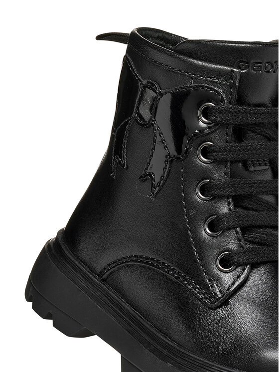 Geox Geox Auliniai batai B Kiddartah Girl B665YA 08502 C9999 M Juoda