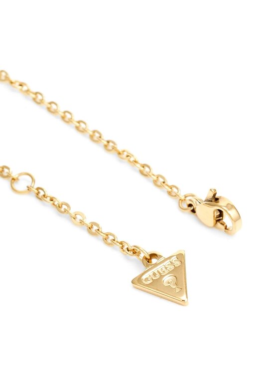 Guess Guess Naszyjnik JUBN02245JW-YG Złoty