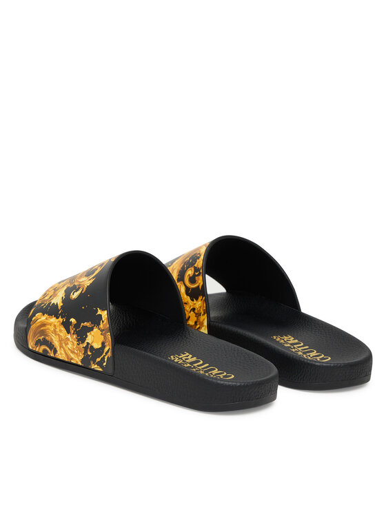 Versace Jeans Couture Versace Jeans Couture Papucs 80VA3SQ3 ZS365 G89 Fekete