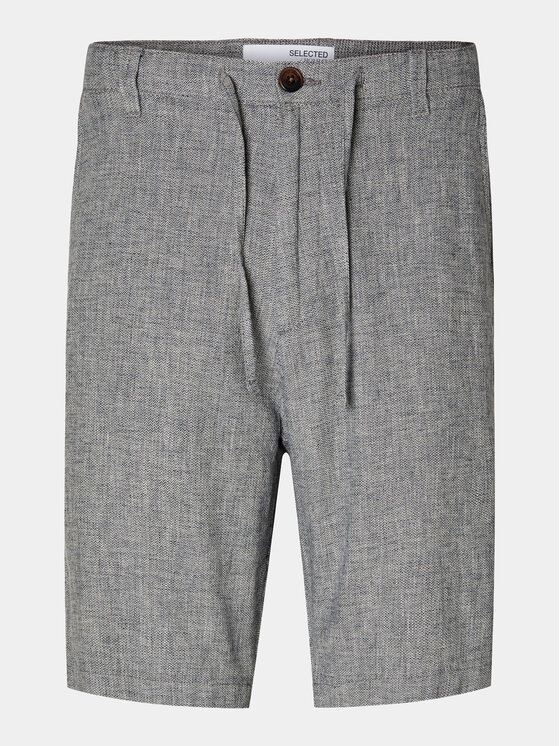 Selected Homme Selected Homme Pantaloncini di tessuto Slhregular-Brody 16087638 Grigio Regular Fit
