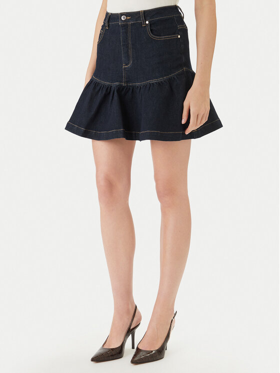 Morgan Morgan Jeans krilo 261-JSOUBIA Mornarsko modra Regular Fit