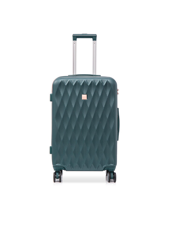Valiză medie Semi Line T5725-3 Verde