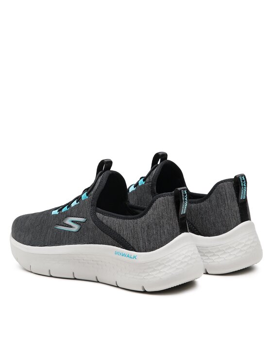 Skechers Skechers Tenisice Go Walk Flex 124956/BLK Siva