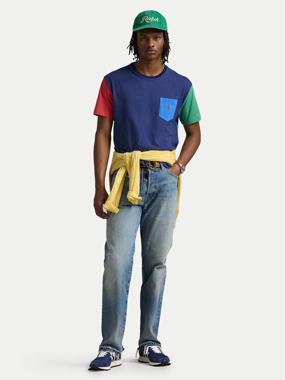 Polo Ralph Lauren Polo Ralph Lauren T-Shirt 710852665008 Σκούρο μπλε Classic Fit