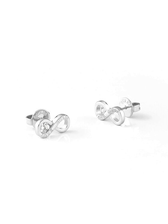 Guess Guess Naušnice JUBE02182JW-RH Stříbrná