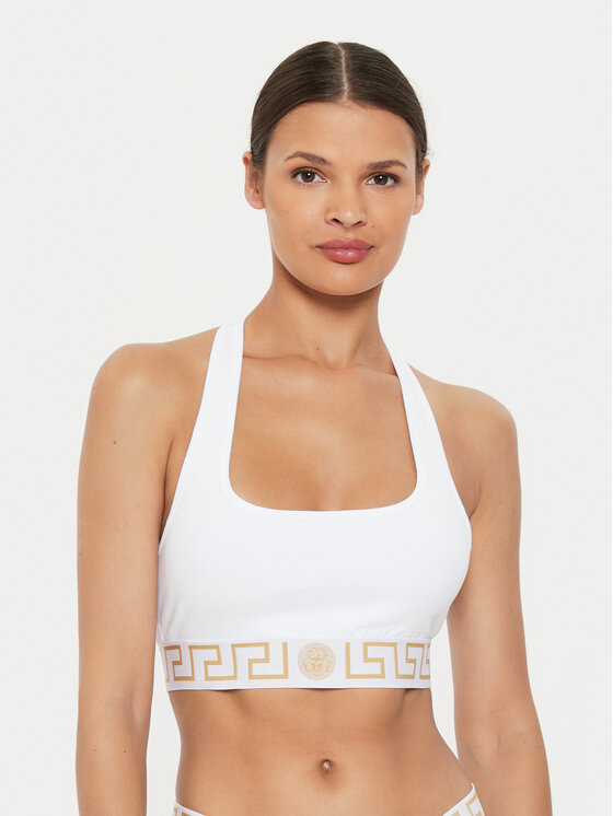 Versace Top Grudnjak AUD01039 1A10011 Bijela