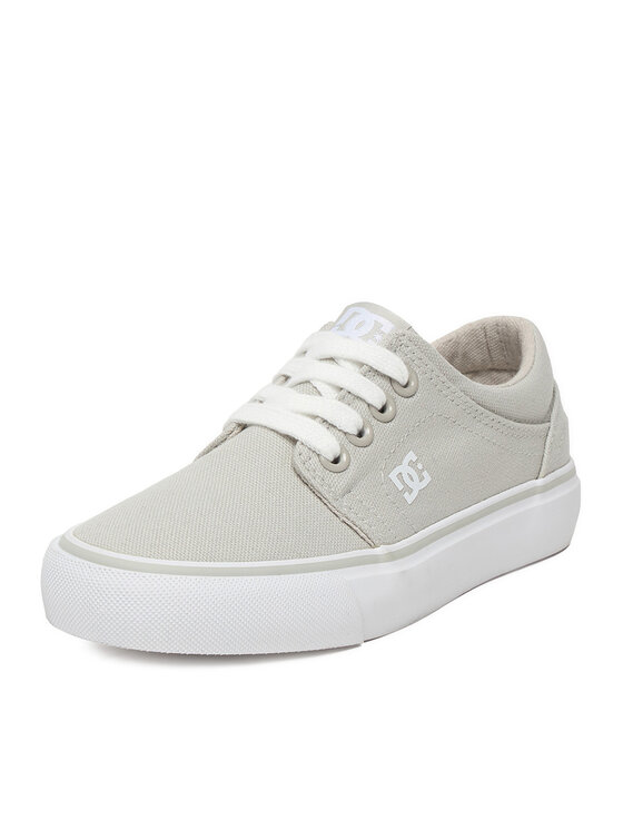 DC Shoes DC Shoes Πάνινα παπούτσια CEOWB-LEA-ZL-DC001-CH Γκρι