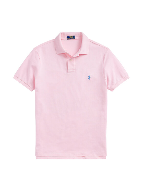 Polo Ralph Lauren Polo Ralph Lauren Polo marškinėliai Core Replen 710782592 Rožinė Custom Slim Fit