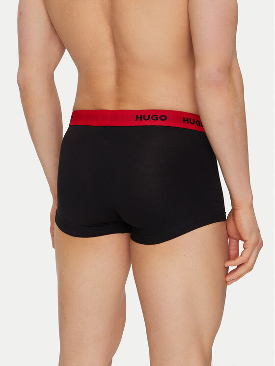 HUGO HUGO Set di 3 boxer 50532611 Nero
