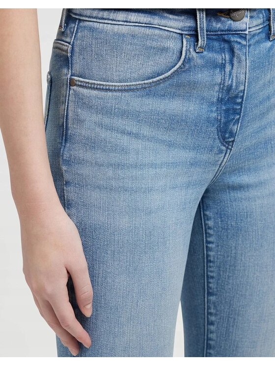Wrangler Wrangler Jeansy SLIM Niebieski Regular Fit