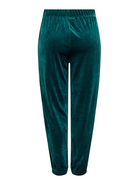 ONLY ONLY Spodnji del trenirke 15299669 Zelena Regular Fit