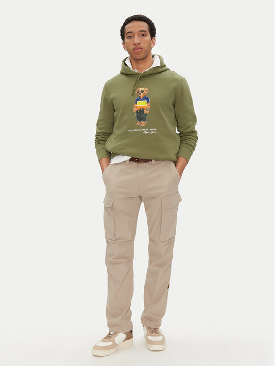 Polo Ralph Lauren Polo Ralph Lauren Majica dugih rukava 710973147001 Kaki Regular Fit