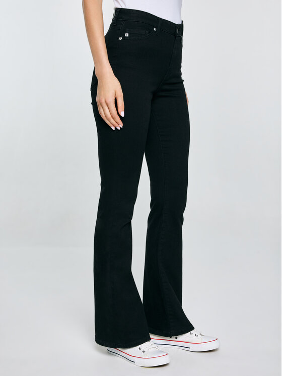 BIG STAR BIG STAR Jeansy ADELA BOOTCUT Czarny Bootcut Fit