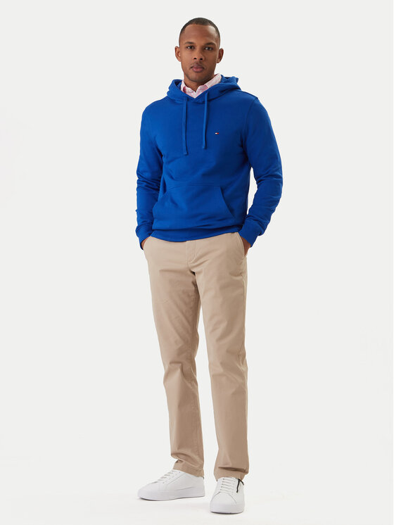 Tommy Hilfiger Tommy Hilfiger Majica dugih rukava Essential MW0MW37235 Plava Regular Fit