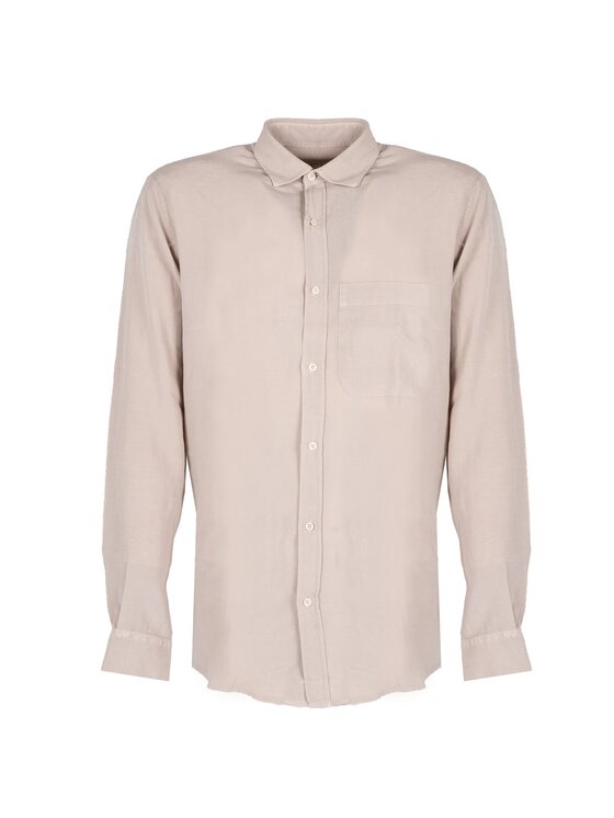 Xagon Xagon Camicia P24042ALONGL Beige Regular Fit