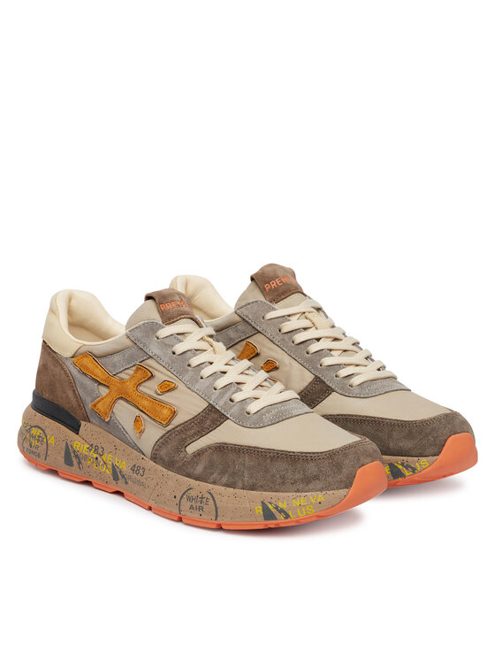 Premiata Premiata Sneakersy Mick Var 7866 Hnědá