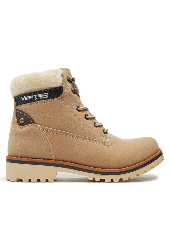Vertigo Alpes Vertigo Alpes Schnürstiefeletten Castro W Beige