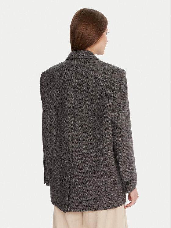 Weekend Max Mara Weekend Max Mara Bleizers Tronto 2525046042 Pelēks Regular Fit