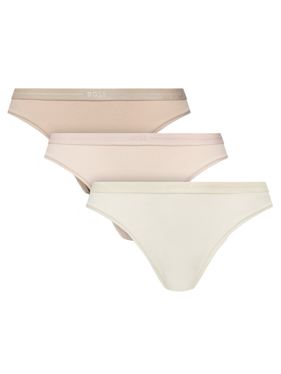 BOSS BOSS 3er-Set klassische Damenslips 50510016 Bunt