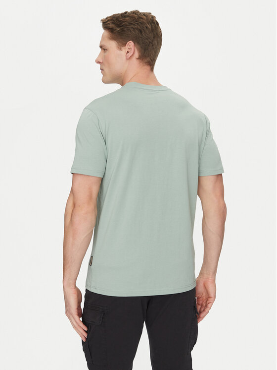 Napapijri Napapijri Футболка Salis NP0A4H8D Хакі Regular Fit