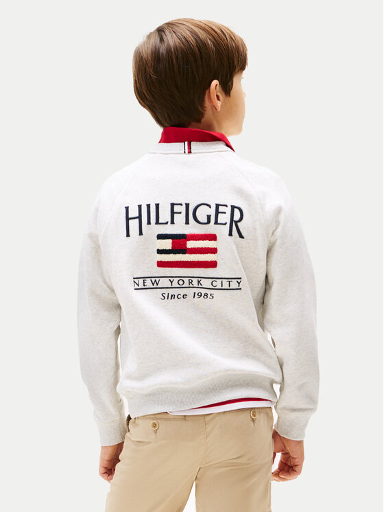 Tommy Hilfiger Tommy Hilfiger Bluza KB0KB09571 D Szary Relaxed Fit