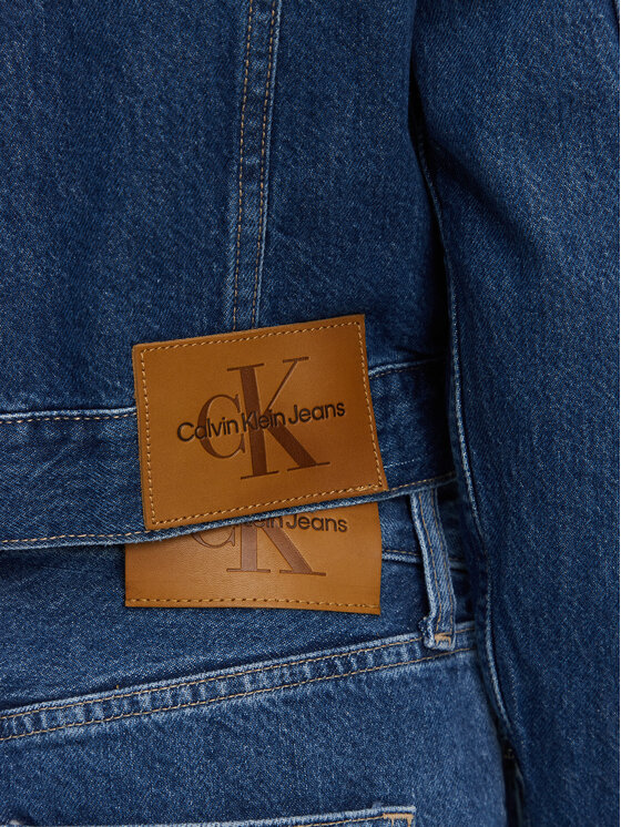 Calvin Klein Jeans Calvin Klein Jeans Farmer kabát 90's J20J225183 Kék Regular Fit
