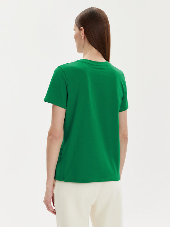 Tommy Hilfiger Tommy Hilfiger Тишърт 1985 WW0WW37877 Зелен Regular Fit