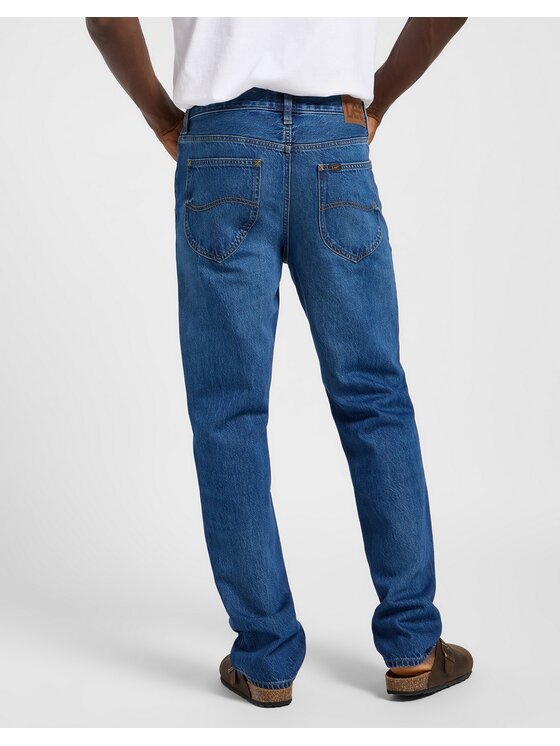 Lee Lee Jeansy WEST Niebieski Loose Fit