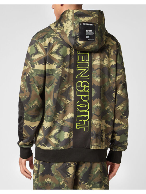 Plein Sport Plein Sport Mikina 7847 Čierna Regular Fit