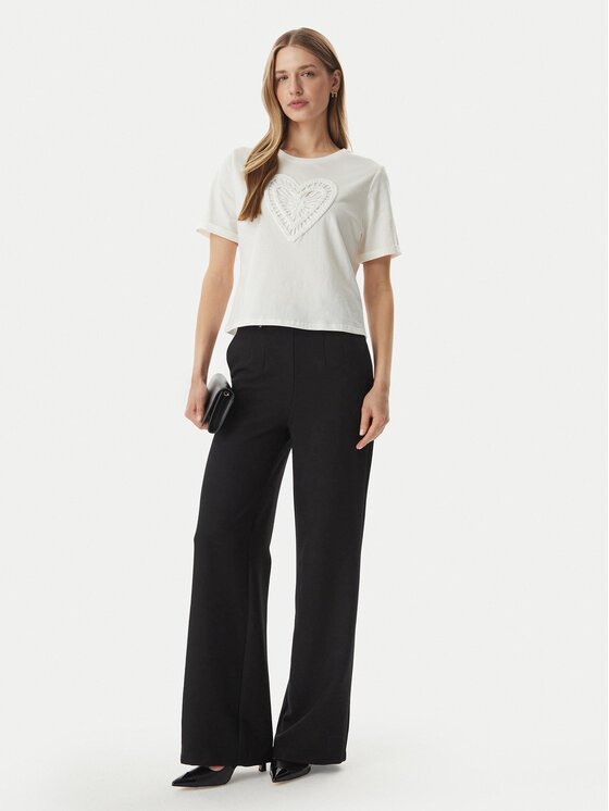 Morgan Morgan Tricou 261-DUROUJ Alb Regular Fit