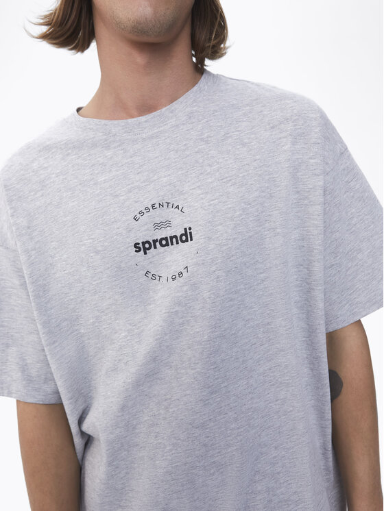 T-shirt SP22-TSM004 Grigio Regular Fit