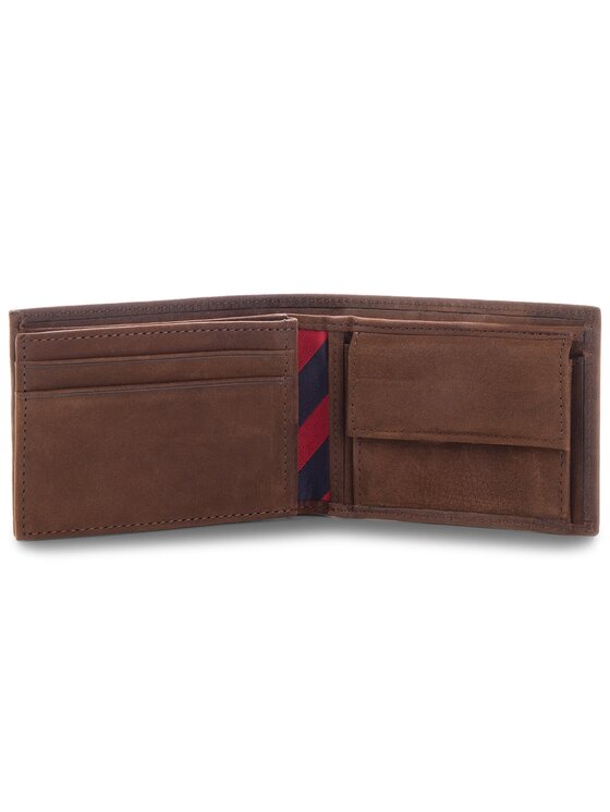 Tommy Hilfiger Tommy Hilfiger Portofel Johnson Mini CC Flap AM0AM00662 Maro