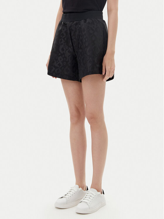 EA7 Emporio Armani EA7 Emporio Armani Sportovní kraťasy 7W000484 AF15382 FC006 Černá Loose Fit