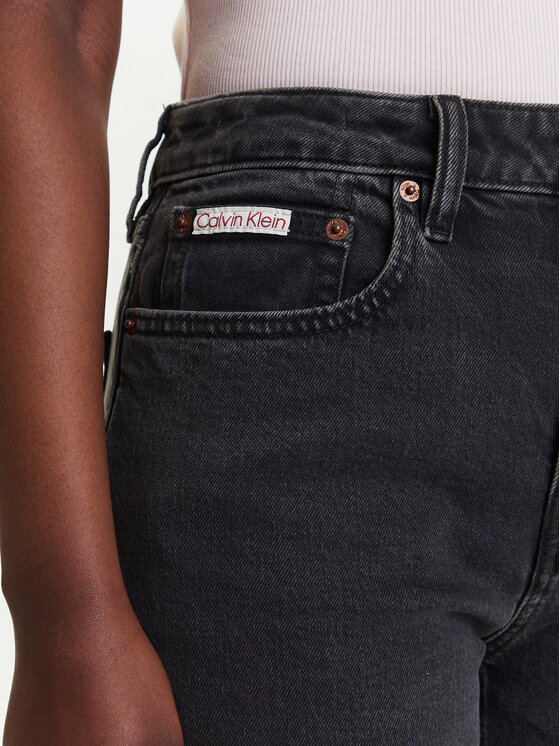 Calvin Klein Jeans Calvin Klein Jeans Farmer LV047B909G Fekete Straight Fit