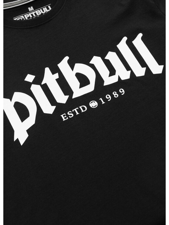 PITBULL PITBULL T-Shirt O'SIDE SKULL Czarny Regular Fit