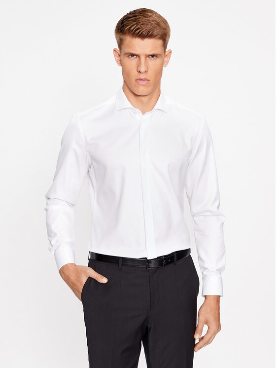 Eterna Eterna Сорочка 8817/F392 Білий Slim Fit