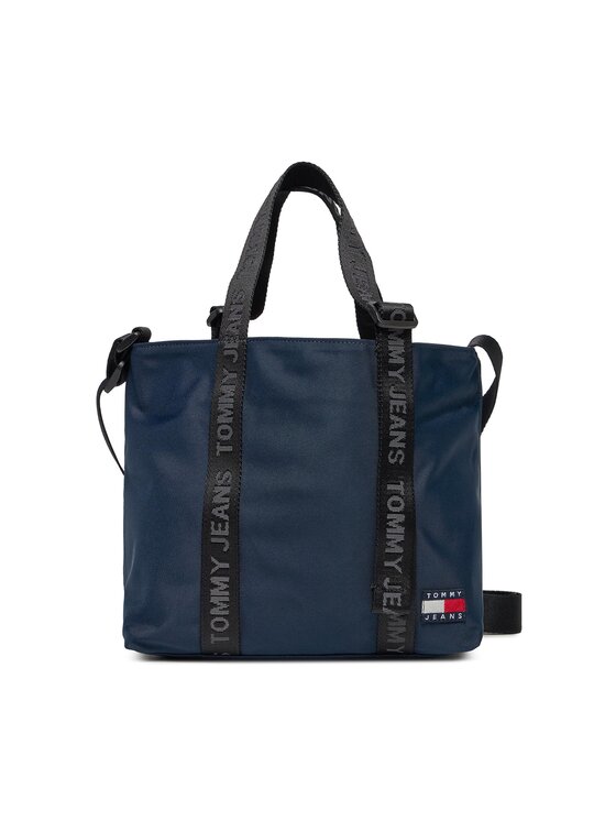 Geantă Tommy Jeans Tjw Ess Daily Mini Tote AW0AW15817 Bleumarin
