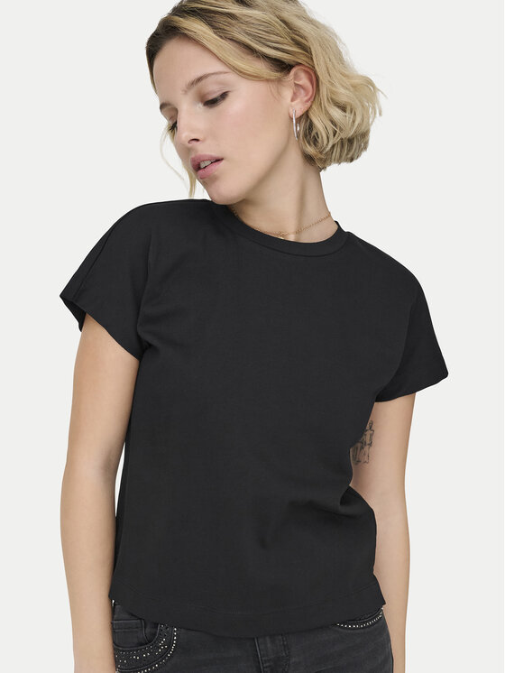ONLY ONLY T-Shirt Erica 15308926 Černá Oversize
