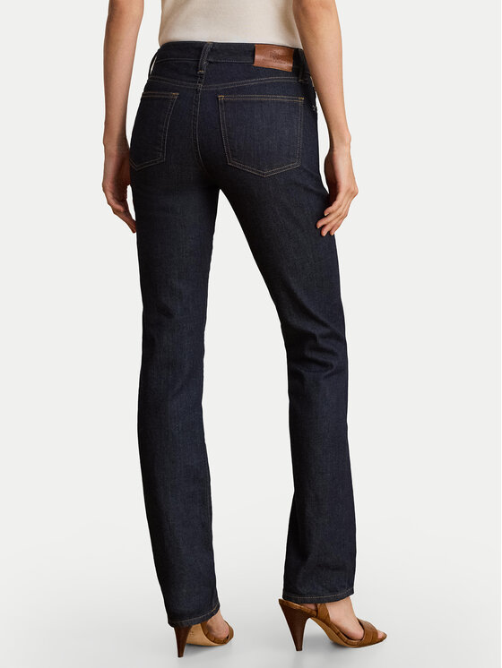LAUREN RALPH LAUREN LAUREN RALPH LAUREN Jeansy 200B27742001 Tmavomodrá Slim Fit
