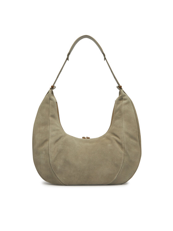 PINKO PINKO Geantă Slouchy Hobo Big PE 25 PLTT 104295 A29N Gri