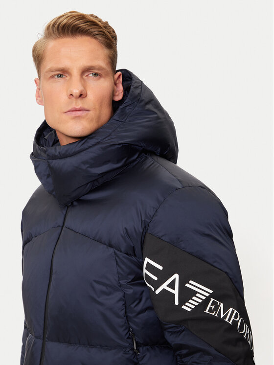EA7 Emporio Armani EA7 Emporio Armani Giubbotto piumino 6DPB33 PNEOZ 1562 Blu scuro Regular Fit